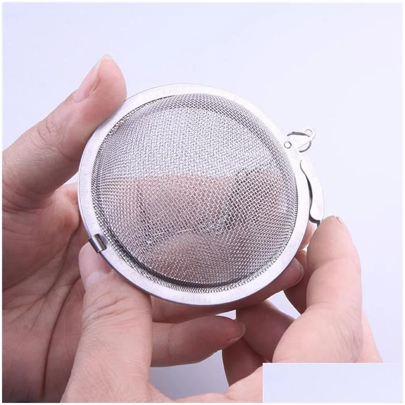 stainless steel making tea balls make household restaurant tea filter spice stew soup seasoning ball originality 4 5yx f2