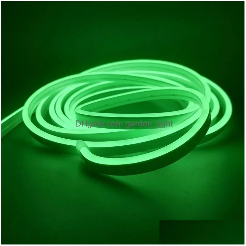 2835 120led/m 5m flex led neon sign light silicone strip rope dc12v waterproof ip65 advertising decoration diy retail blister kit