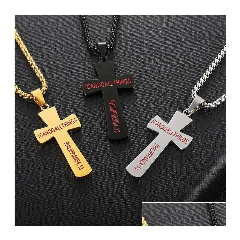 baseball cross necklace for women and men stainless steel bible verse necklaces christian religion jewelry gift for lover