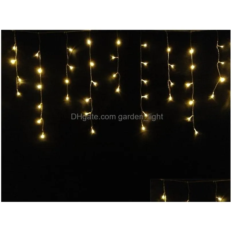 ice string light  100leds 4m 120 leds fairy lamp 110v 220v for party wedding led twinkle lighting christmas