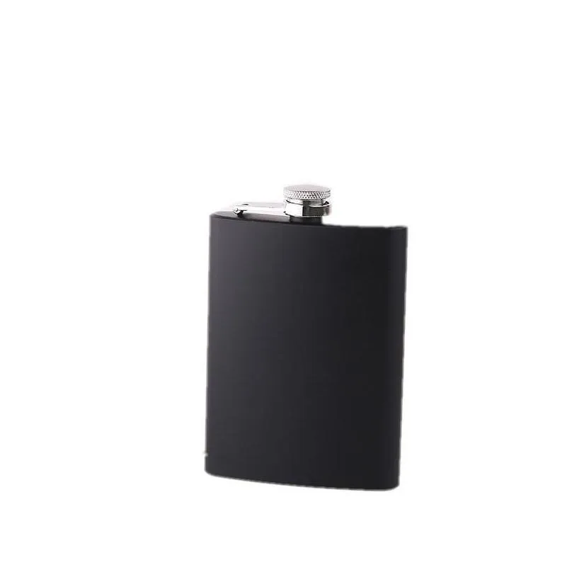 8oz hip flasks stainless steel flagon with lid cover mini wine pot flask wine bottle 103 v2