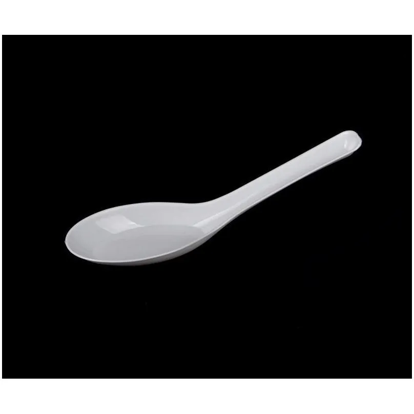 high quality soup spoons outdoor portable disposable spoon mini dessert ice cream fast food scoop 60yk yy