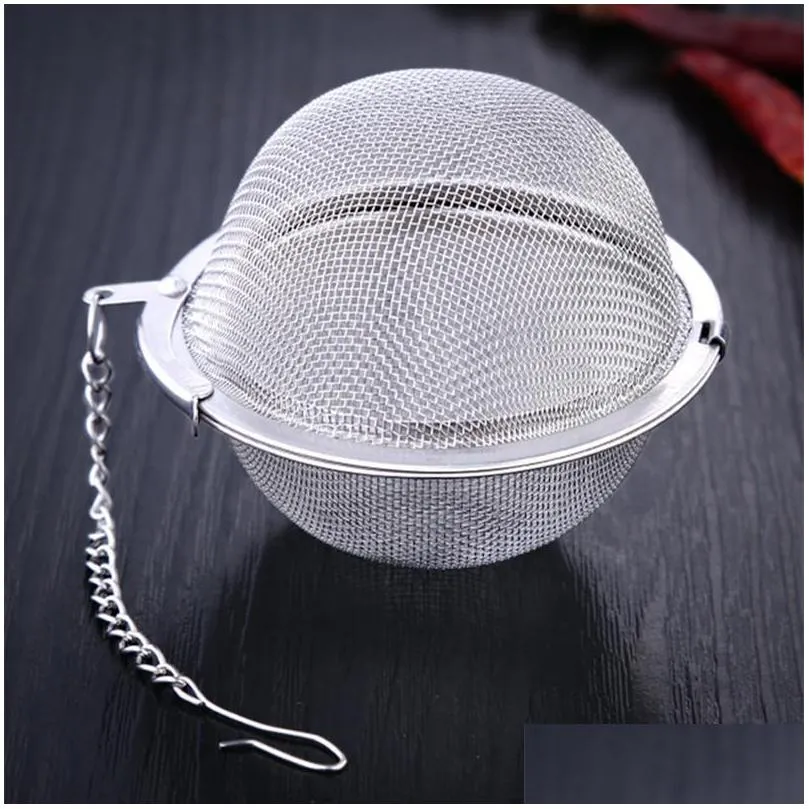 stainless steel making tea balls make household restaurant tea filter spice stew soup seasoning ball originality 4 5yx f2