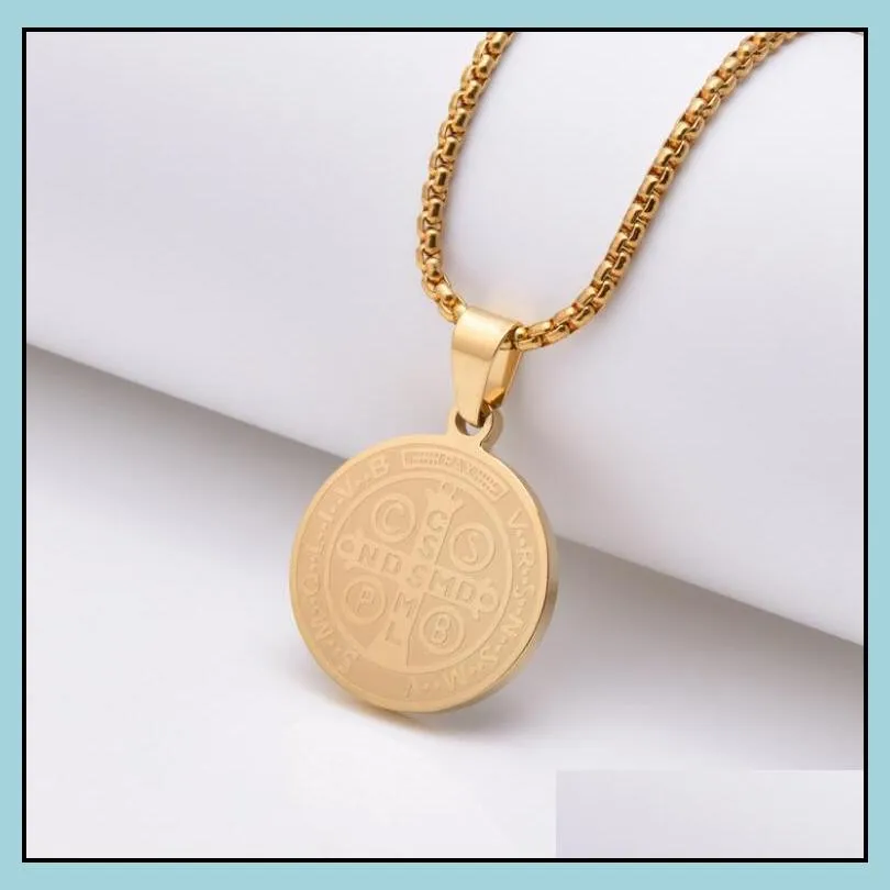 luxury designer jewelry necklace stainless steel pendant diamonds gold round mens pendants necklaces