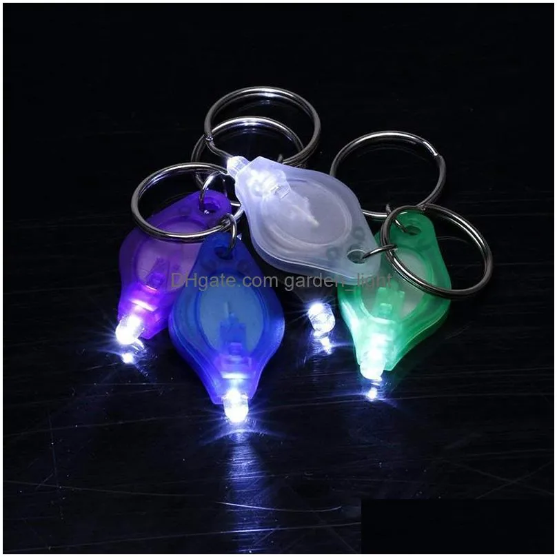 uv lights mini keychain led flashlight promotion gifts torch lamp key ring light white purple flash light ultraviolet