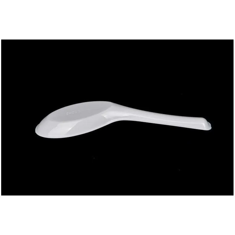 high quality soup spoons outdoor portable disposable spoon mini dessert ice cream fast food scoop 60yk yy