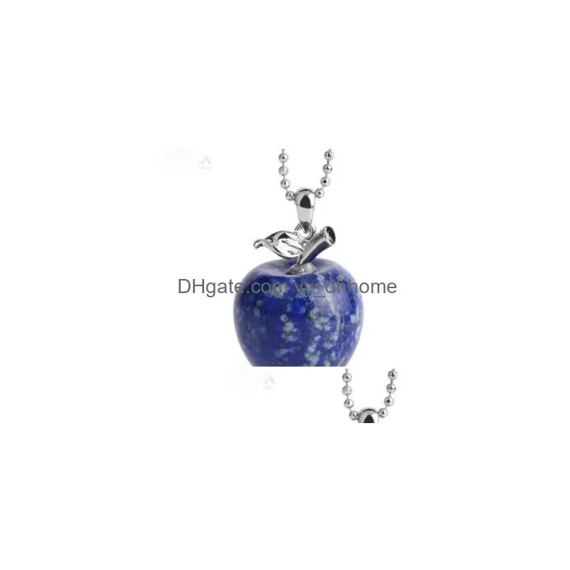 suspension  natural stone pendant crystal pendants quartz bead necklaces fashion jewelry for female women gift