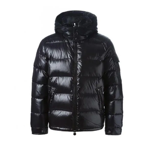 mens designer jacket winter jacket Monc puffer jacket short glossy down jacket Hooded couple's stylish and versatile bread suit solid color coats for men and women