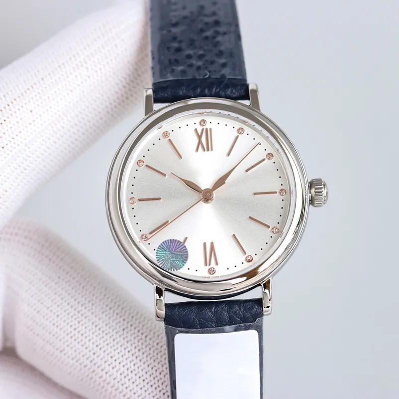 Watch Women Watches Mechanical Movement Watch 34mm Leather Strap Design Multiple Colors Fashion Wristwatches