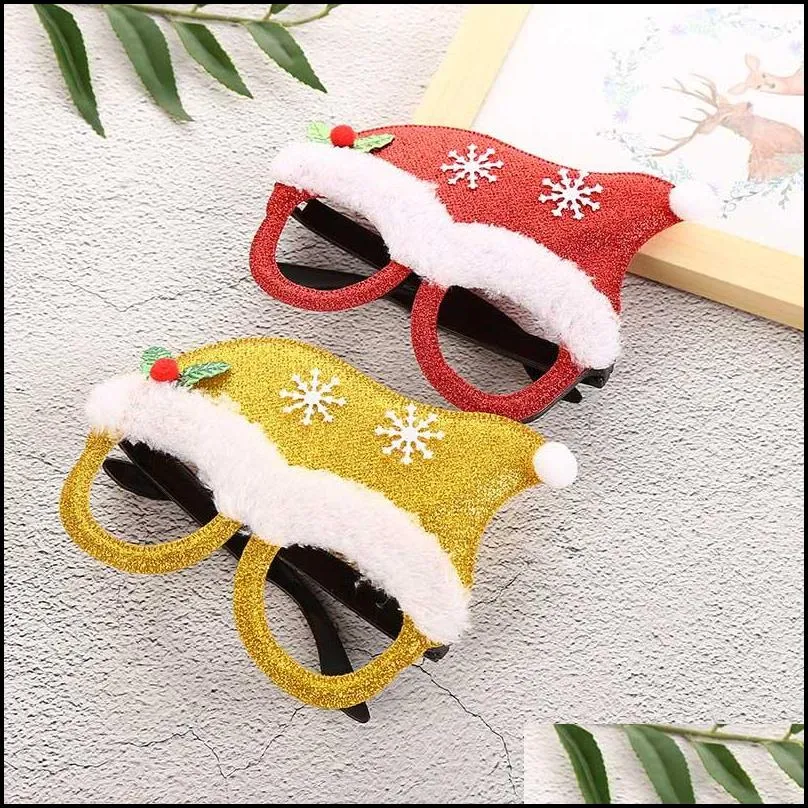 2022 christmas glasses decoration party children`s toys xmas decor gift wholesale