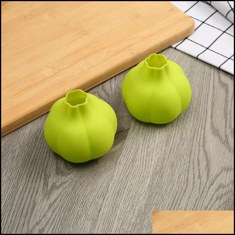 silicone garlic peeler zesters creative kitchen tool