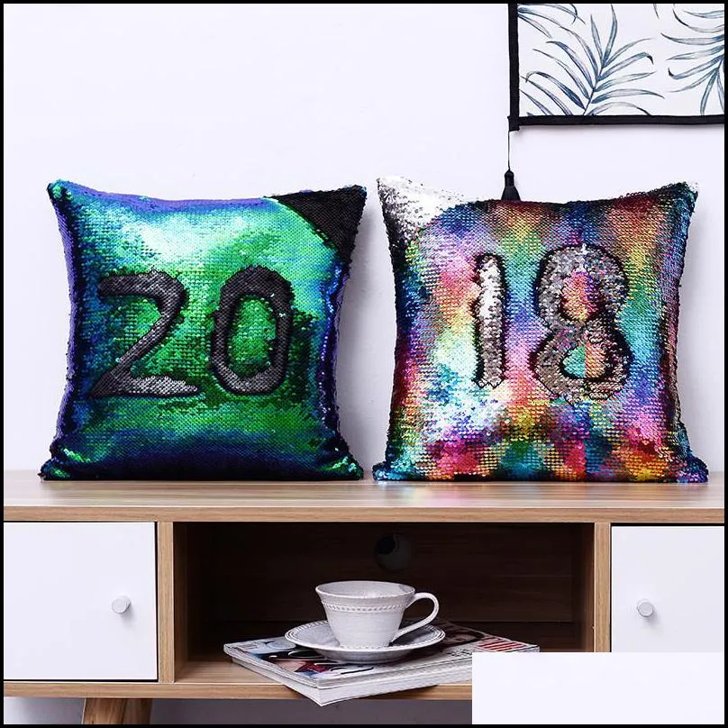 various styles sequin pillow case fashion pillowcase decoration gift