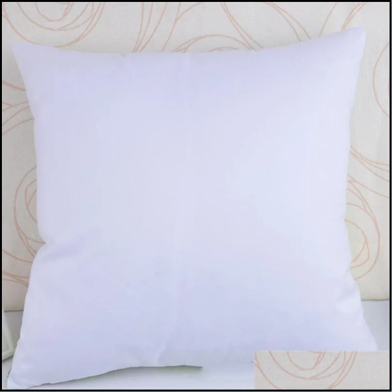 sublimation pillow case 40*40cm heat transfer printing pillows covers blank pillowcase cushion without insert polyester cover