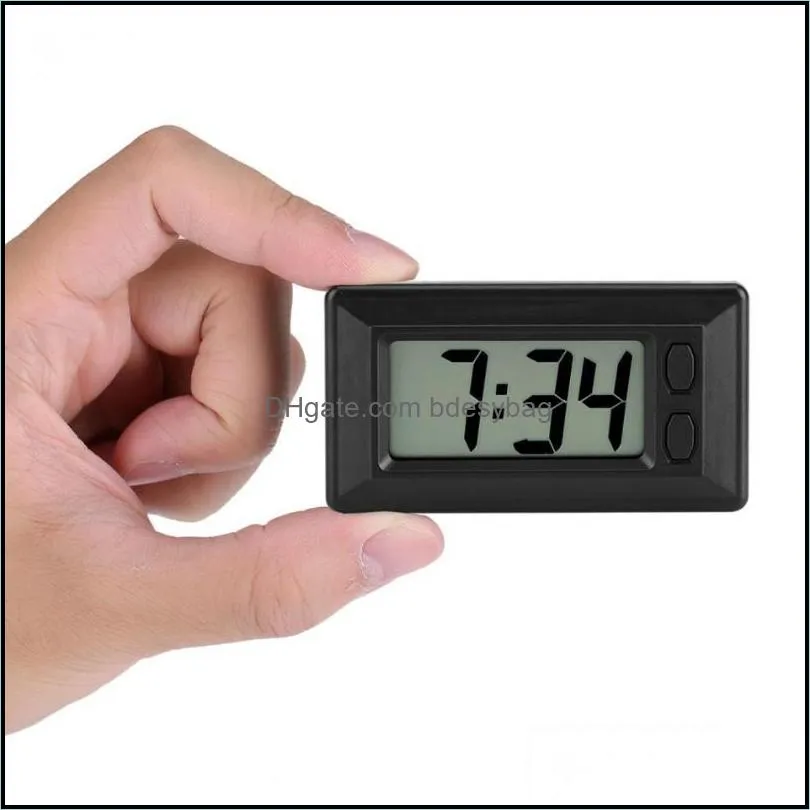 Desk & Table Clocks Digital Clock Car Dashboard Electronic Date Time Calendar Display