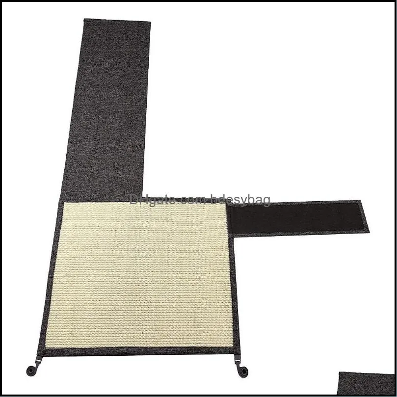 Cat Beds & Furniture Scratch Board Pad Sisal Anti-Scratch Tape Toy Couch Protectors Guards Sofa Protection Pads