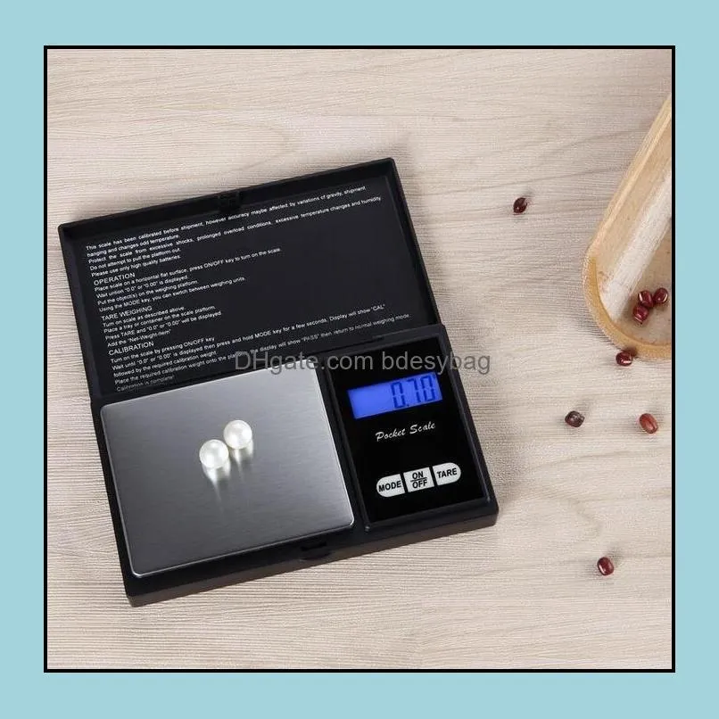 Mini Pocket Digital Scale 0.01 x 200g Silver Coin Gold Jewelry Measurement Weigh Balance Electronic