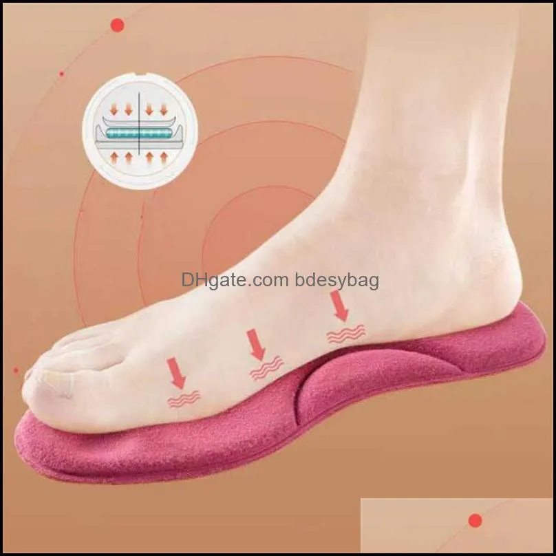 Home Self heating sole for shape memory foam arch support pad winter sneakers