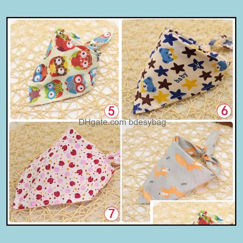 Dog Apparel Fashion Accessories Pet Supplies Dog Bibs Scarf Cotton Small Middle Large Adjustable Bandana Puppy