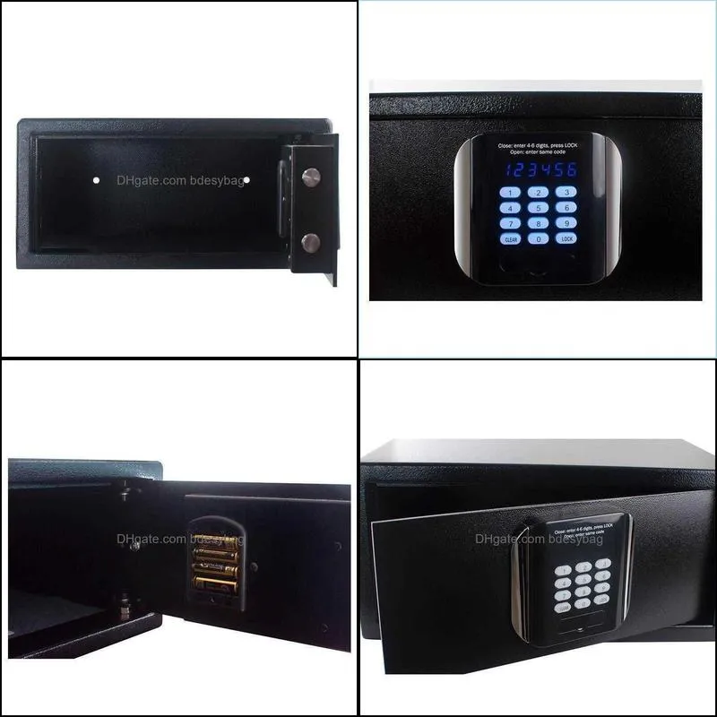 Home password safe anti-theft safe hotel cold-rolled steel plate HX2042