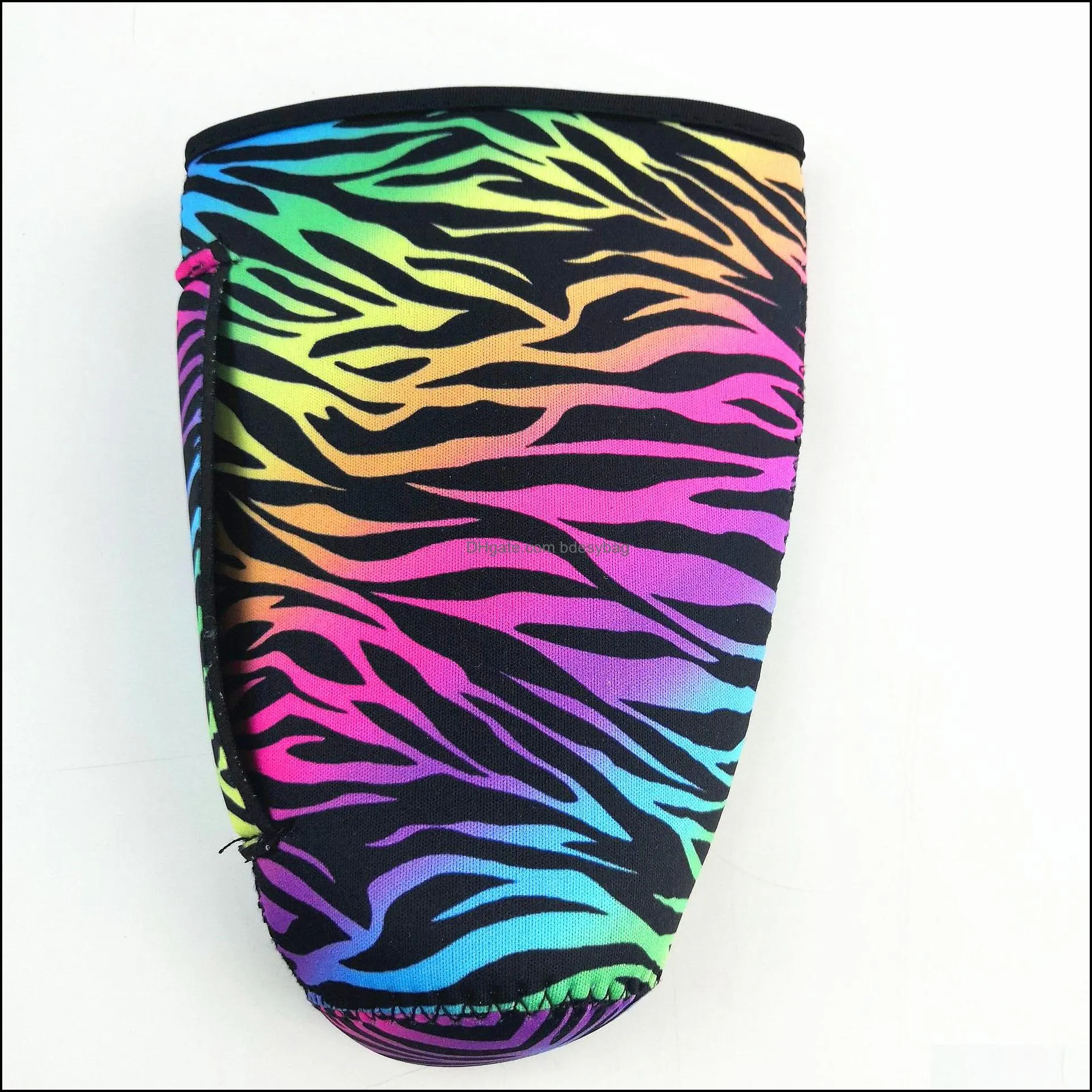 Drinkware Handle 32 Design Print 30oz Reusable Ice Coffee Cup Sleeve Cover Neoprene Insulated Sleeves Holder Case Bags Pouch For 32oz Tumbler Mug Water Bottle