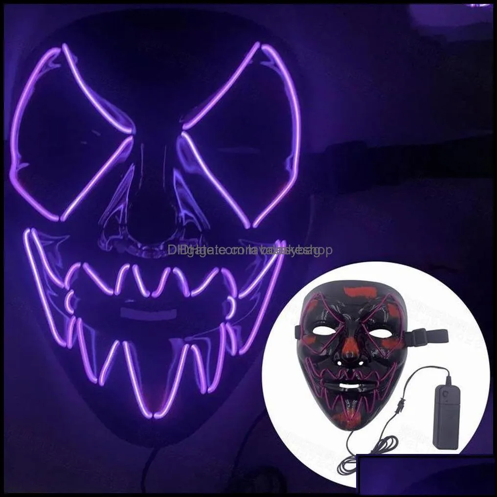 New Designer Poptrend Halloween Mask Led For Halloween And Festive Home