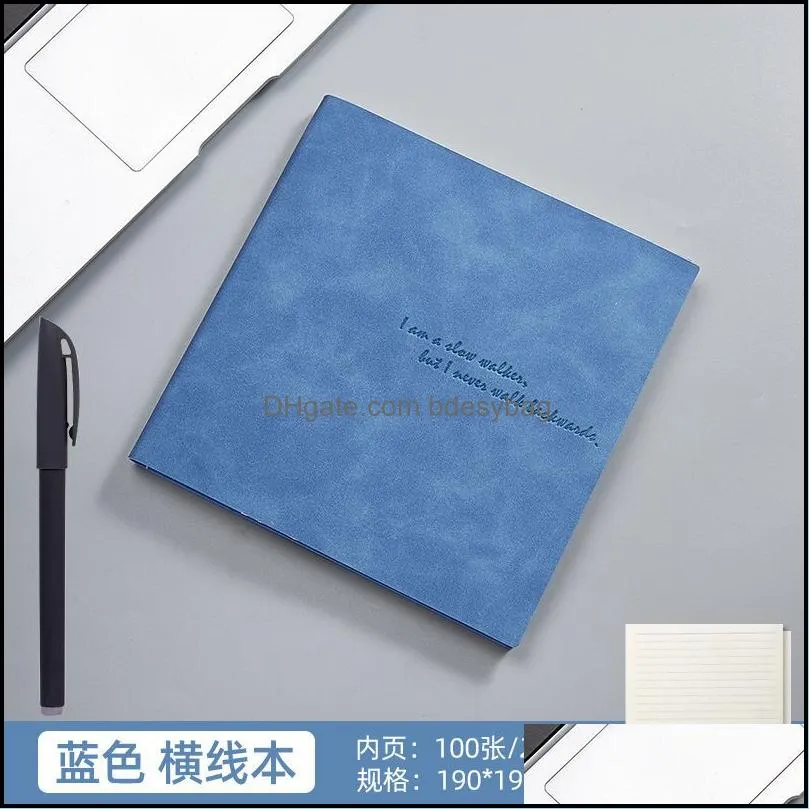 Thicken Square Notebook Planner Office Supplies Sketchbook Diary School Accessories For Students Notepads Stationery Grid Blank