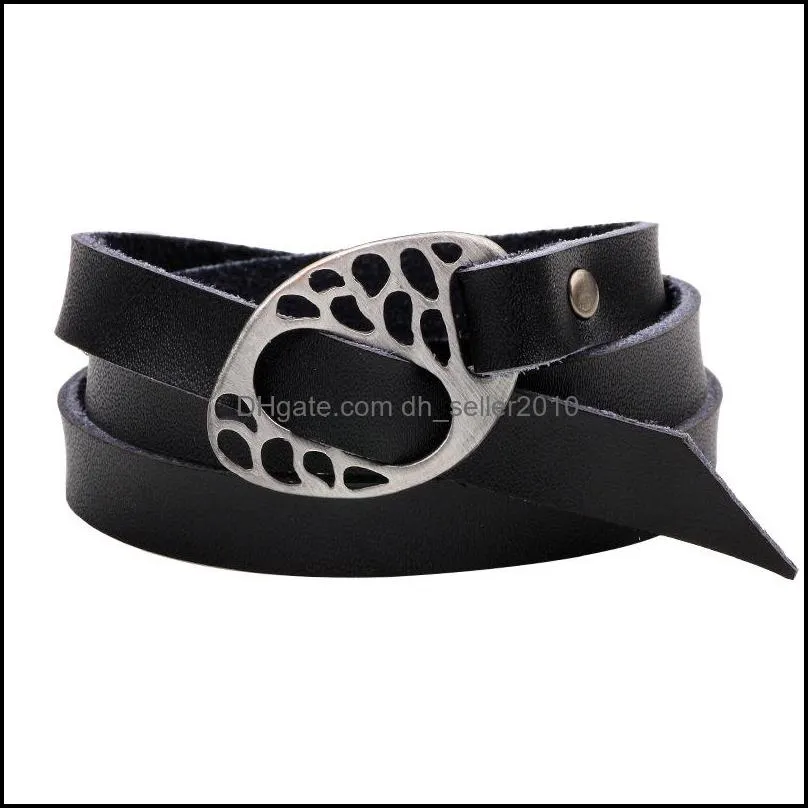 Multilayer Handmade Leather Charm Bracelets Charms Vevlet Braclet For Men Women Adjustable Wrap Armband Jewelry Homme Bracelet Gift 1834