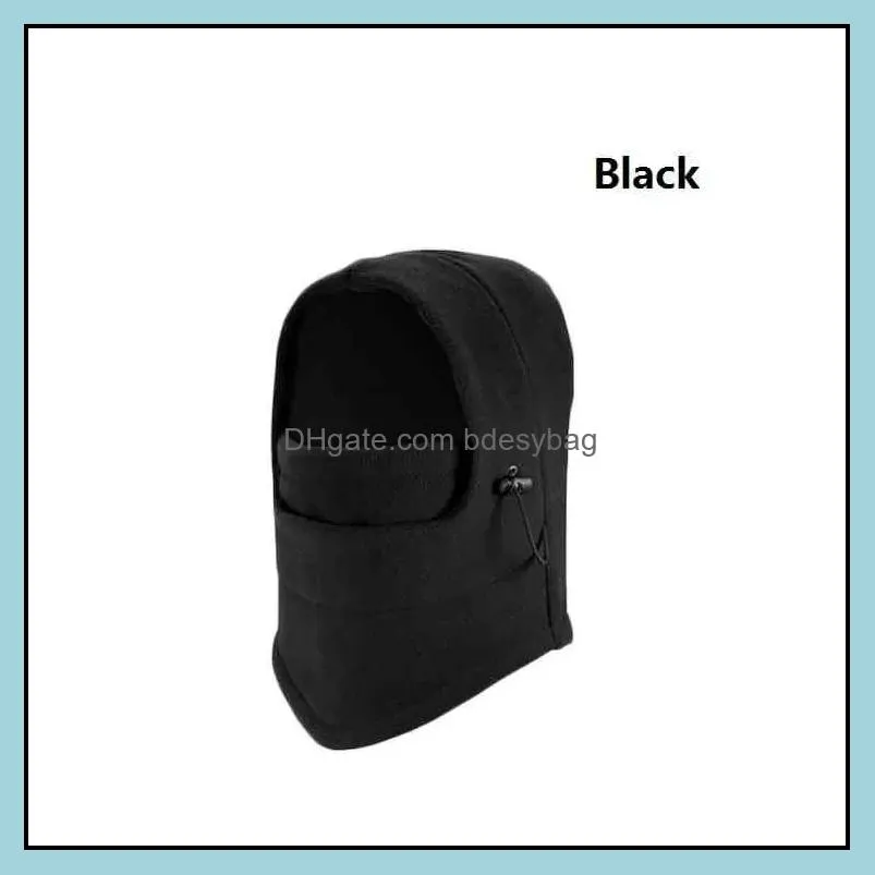 winter masks warm thicker barakra hat cycling caps motorcycle windproof skiing dust tactics section head sets tactical mask outdoors
