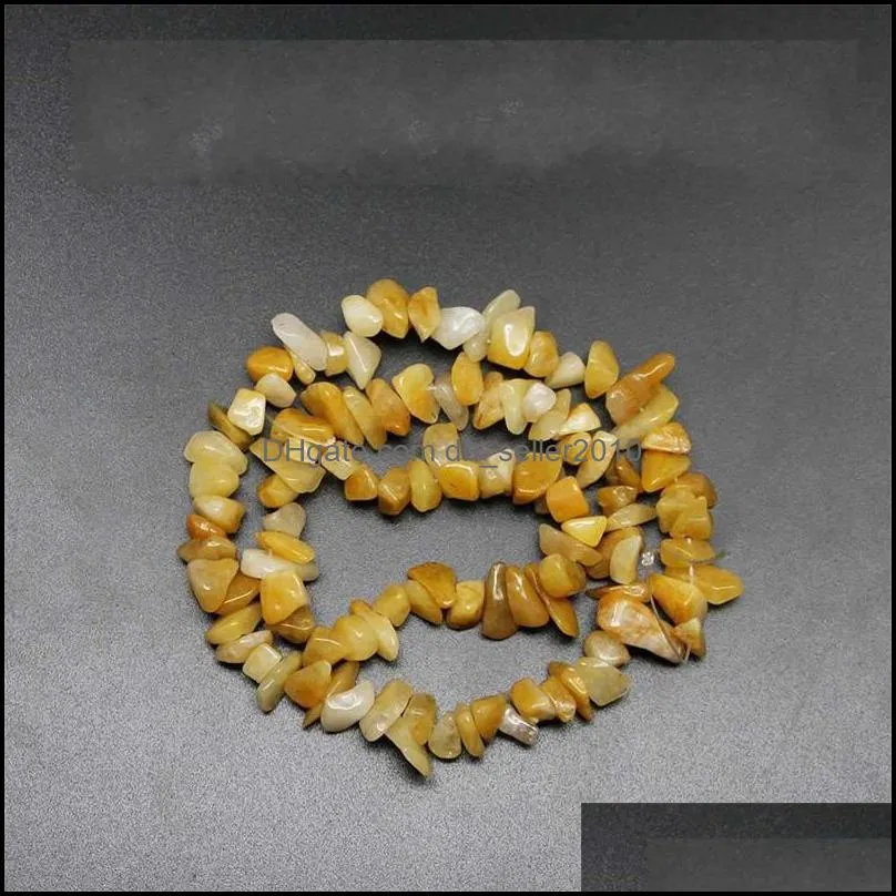 5-8mm Natural crystal gravel Loose Bead Chip Stone Beads For DIY Necklace Bracelet Jewelry Making 236 D3