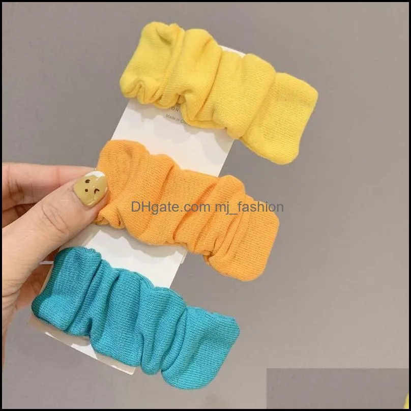 wholesale colorful fabric pleated rectangular barrettes women`s hair jewelry trim edge clip back of banger yao