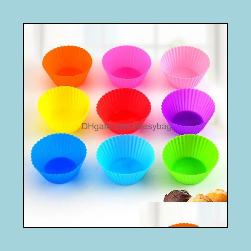 silicone muffin cake cupcake cup mould case bakeware maker mold tray baking accessories jumbo