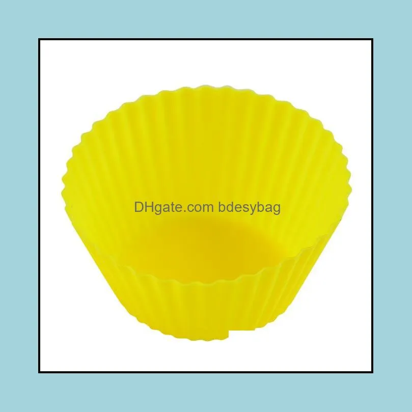 silicone muffin cake cupcake cup mould case bakeware maker mold tray baking accessories jumbo