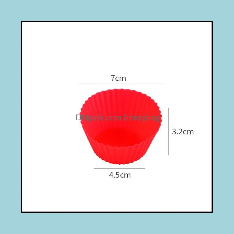 silicone muffin cake cupcake cup mould case bakeware maker mold tray baking accessories jumbo