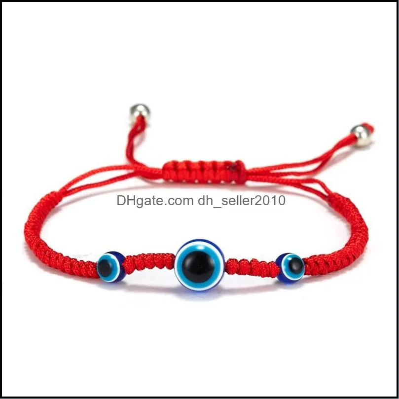 Handwoven Bracelet Lucky Bracelet Kabbalah Red String Thread Hamsa Bracelets Blue Turkish Evil Eye Charm Jewelry Fatima Pretty Bracelet 4