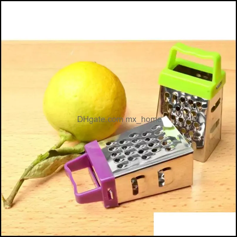 Fruit Vegetable tools Grater Stainless Steel Manual Lemon Cheese Chopper Grater Garlic Slicer Kitchen Accessories Tool