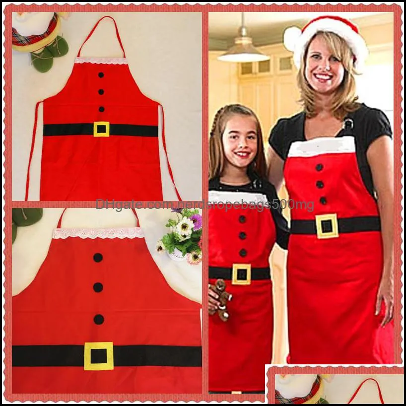 Christmas decoration apron holiday family clothing supplies simple and generous
