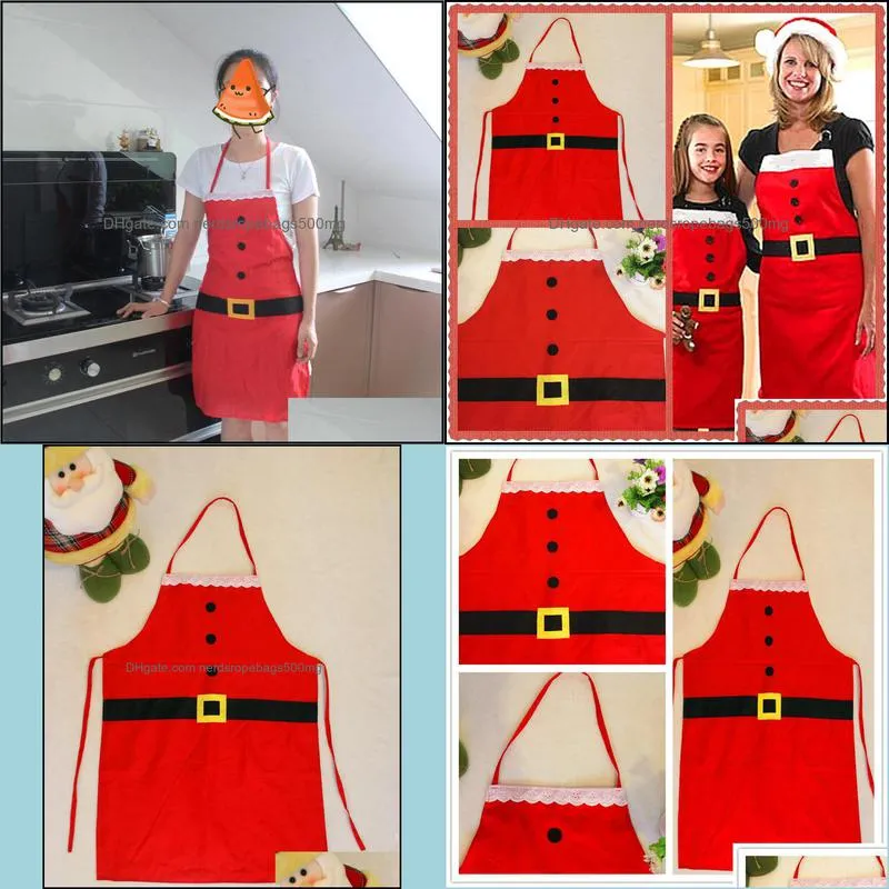 Christmas decoration apron holiday family clothing supplies simple and generous