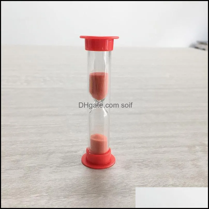 Plastic 1 Minute Hourglass Multicolor Sandglass Sand Clock Timers Creative Gifts Kids Toys Hour Meter Home Decoration BH4296 WXM 39 G2