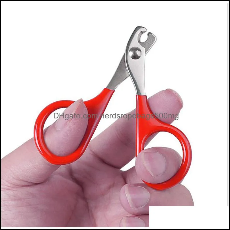 cat 1pcs Professional Pet Dog Puppy Nail Clippers Toe Claw Scissors Trimmer Pet Grooming Products For Small Dogs