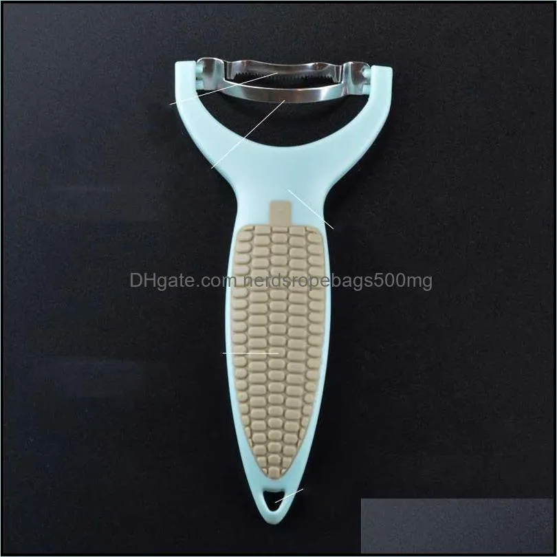 Stainless steel peeling corn shaver corn thresher granulator peeling kitchen supplies household artifact