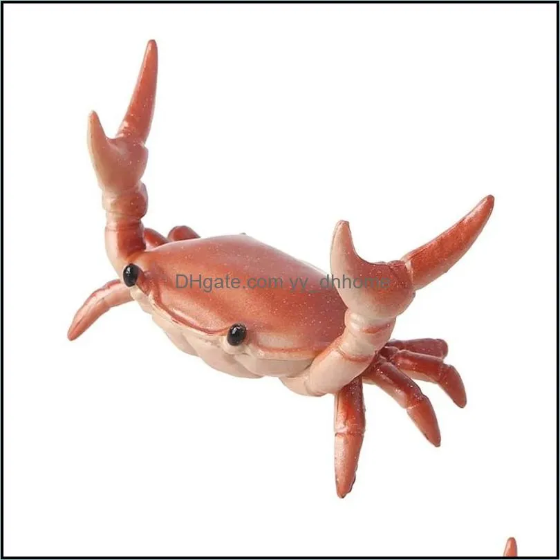 New Japanese Creative Cute Crab Pen Holder Weightlifting Crabs Penholder Bracket Storage Rack Gift Stationery