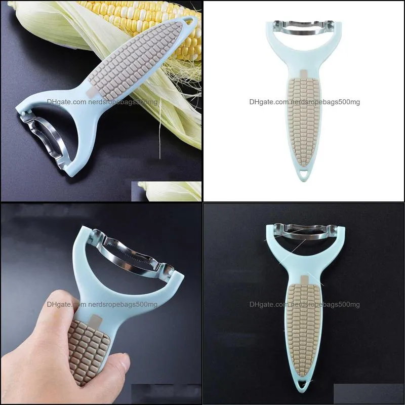 Stainless steel peeling corn shaver corn thresher granulator peeling kitchen supplies household artifact