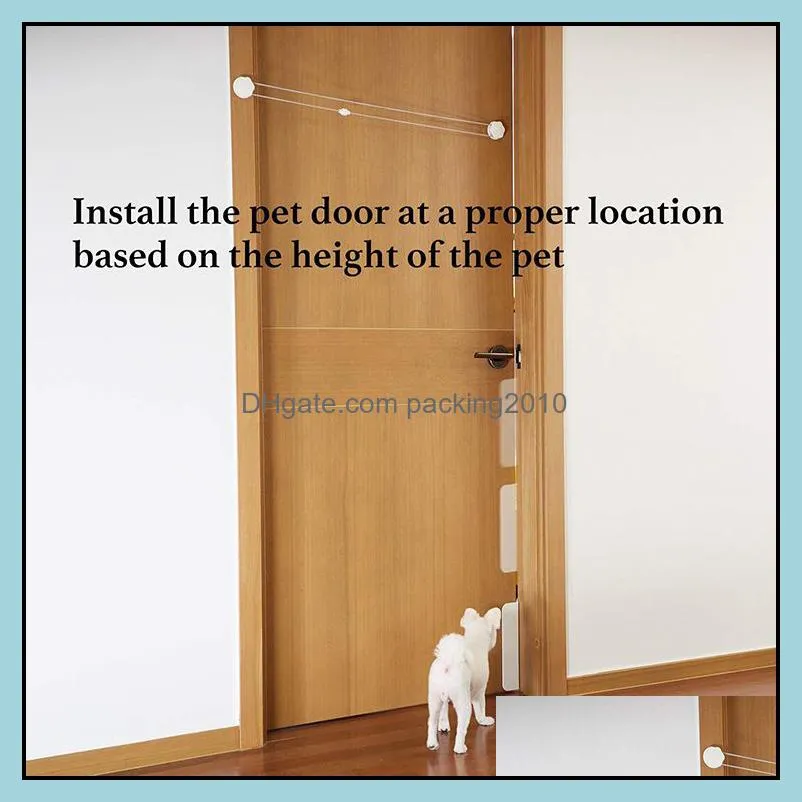 New pet Dog supplies control automatic door opening and closing