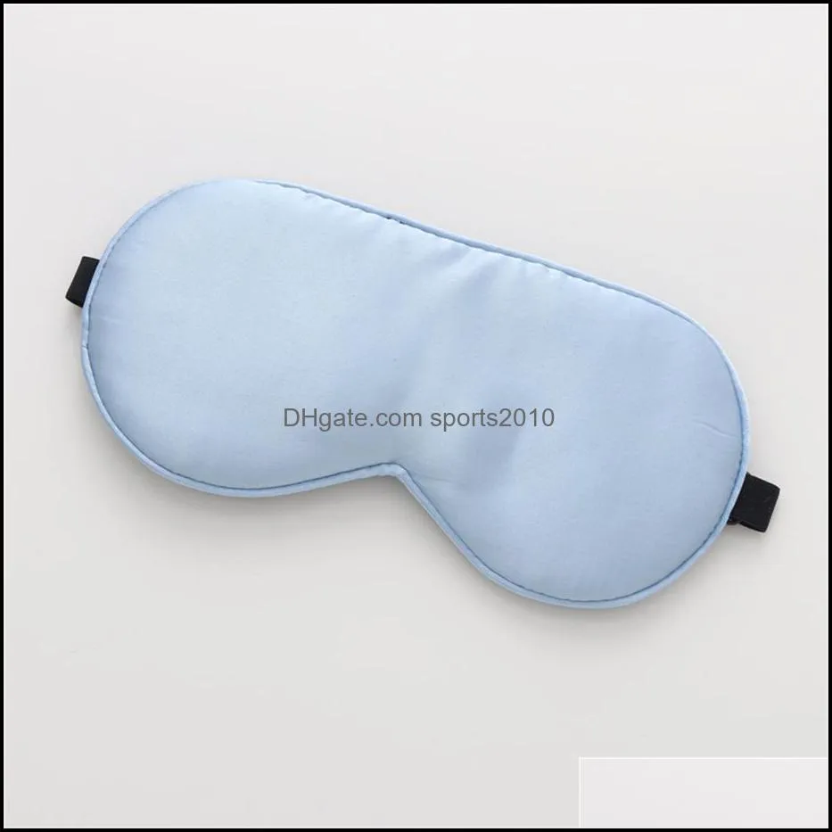 Home Essentials 16 Mommy Silk Eye Mask Sleep Double-sided Mulberry Silk Blackout Printing LOGO Travel Eye Mask Wholesale