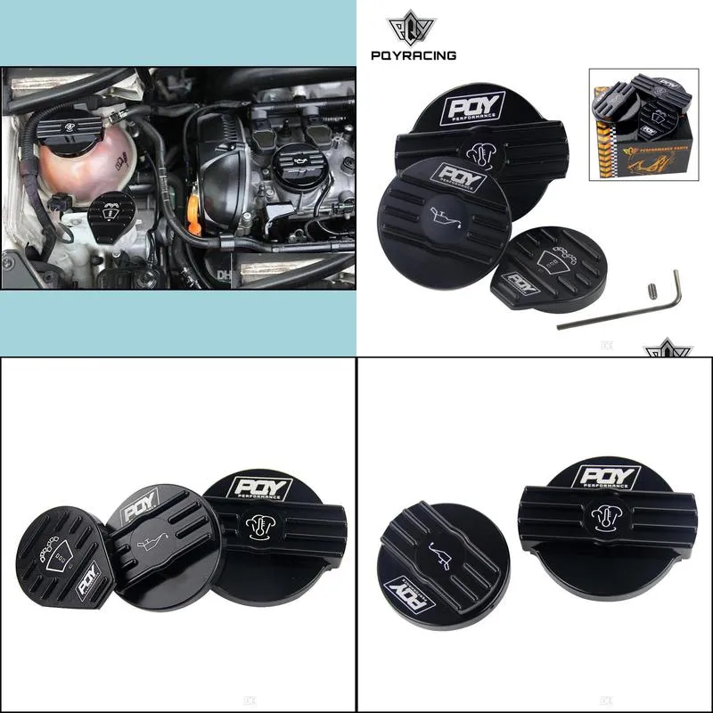 tank / bottle / oil cap for vw cc golf gti audi seat skoda 2.0t scirocco ea888 engine aluminium protect cap cover pqy-6321
