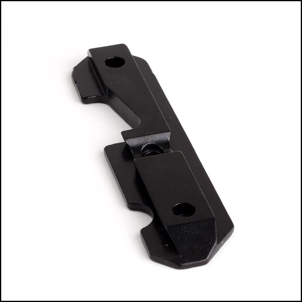 Tactical AK47 Steel Dovetail Side Plate Rail Scope Mount For Milled Stamped Receivers Accepts AK Side Mounts Hunting Accessories
