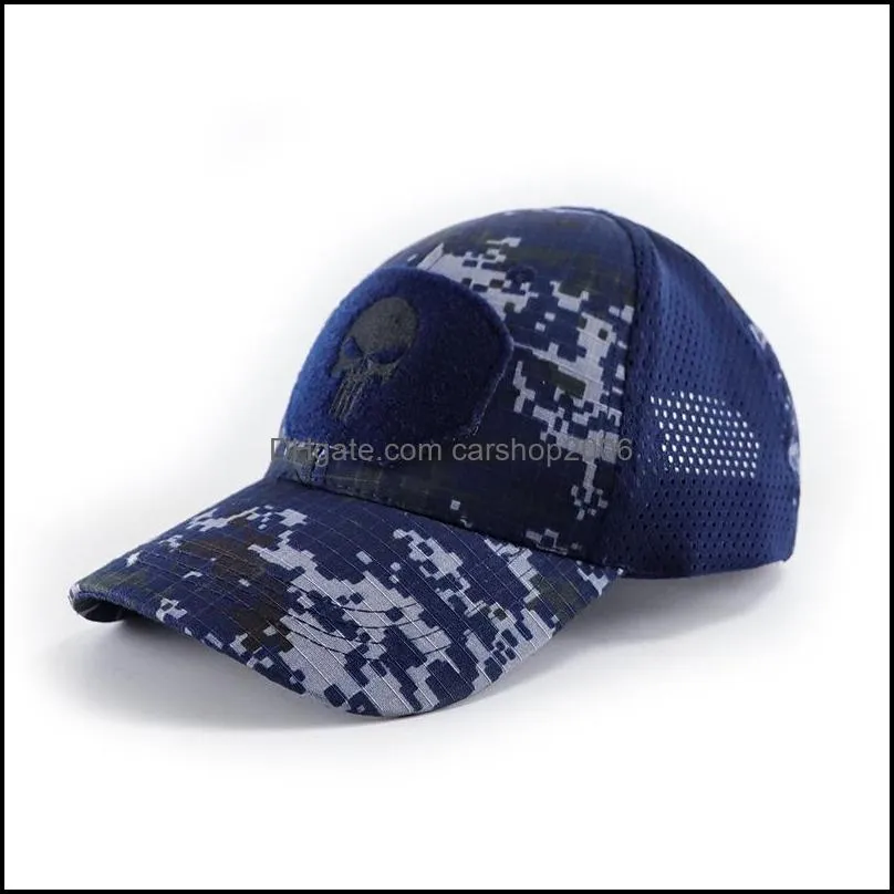 classic rear button sun hat Baseball cap camouflage tactics Army combat paintball basketball football adjustable