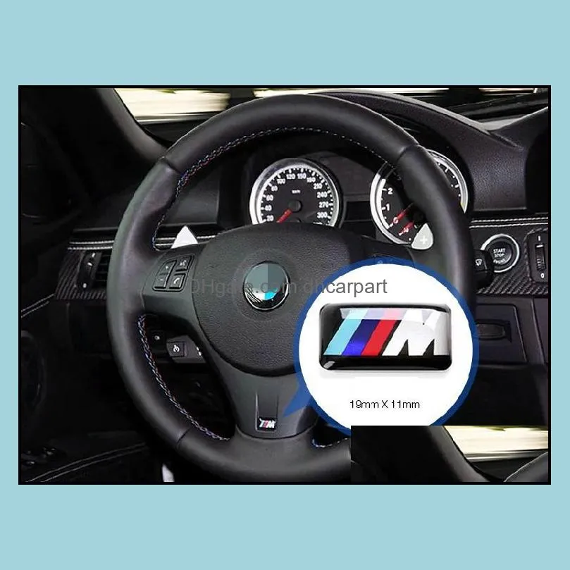 100pcs Tec Sport Wheel Badge 3D Emblem Sticker Decals Logo For bmw M Series M1 M3 M5 M6 X1 X3 X5 X6 E34 E36 E6 car styling stickers