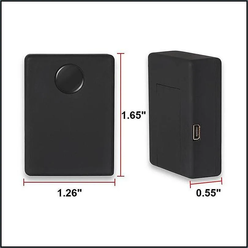 Audio Monitor Mini N9 GSM Device Listening Surveillance Device Acoustic Alarm Built in Two Mic With box GPS Tracker