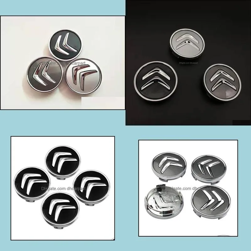 4pcs 60MM For Citroen Car Wheel Cap Hubcap Cover C4 Picasso C3 Berlingo C5 X7 C2 C1 Ds3 ZX Xsara C8 DS DS4 Auto Logo Rim Accessories